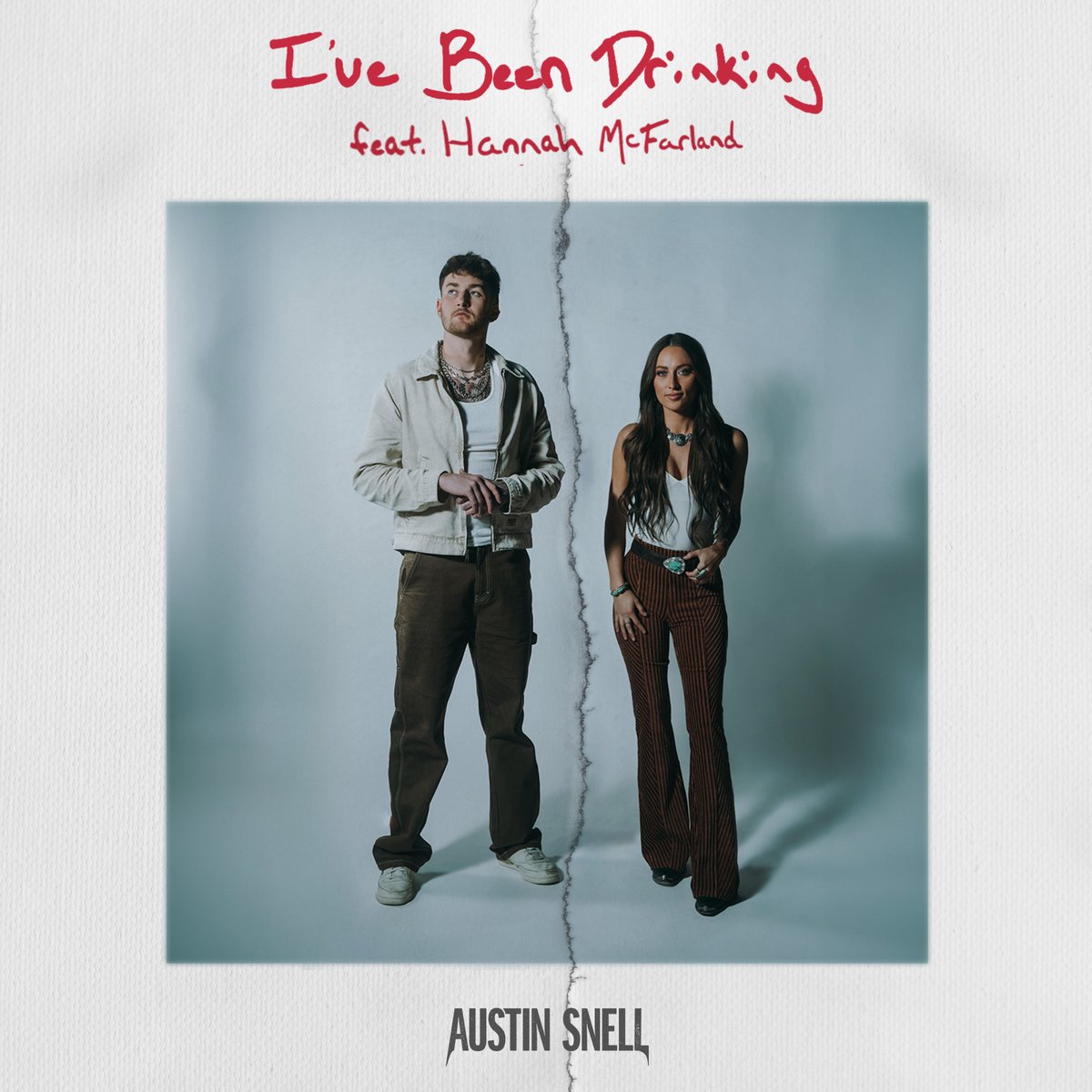 I always envisioned it as a duet to capture that female perspective. I knew Hannah would sound absolutely SICK on it, and she definitely delivered!
My new single “I’ve Been Drinking” featuring the amazing Hannah McFarland out NOWaustinsnell.lnk.to/ivebeendrinking