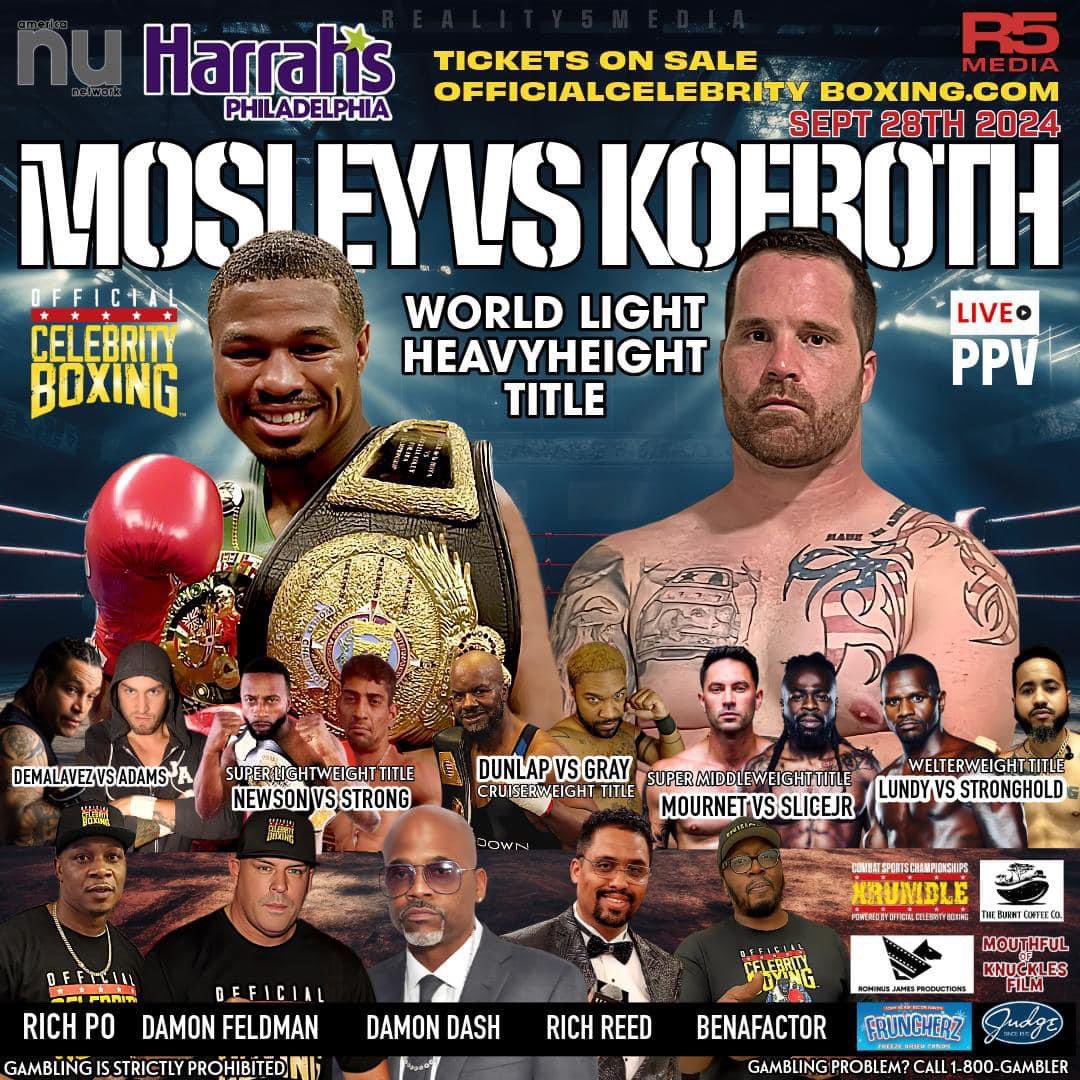 Bare Knuckle Management 2.0 (@bkbmanager) on Twitter photo Don’t miss <a href="/celebboxing1/">***Official Celebrity Boxing***</a> on Saturday live at Harrahs Casino get your tickets now or watch on PPV Don’t miss <a href="/celebboxing1/">***Official Celebrity Boxing***</a> on Saturday live at Harrahs Casino get your tickets now or watch on PPV