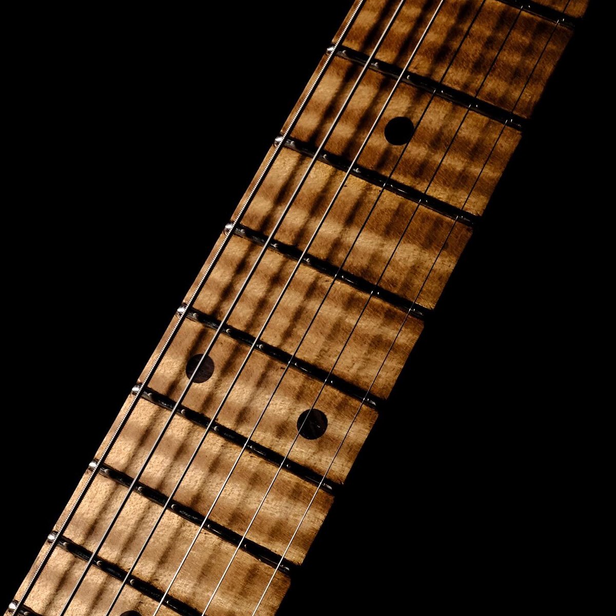 We call this one the Coyote Campfire.  What a beauty.  Lucky Dog Guitars of Tennessee.  #luckydogguitars #guitar #vintageguitar #vintage #USA