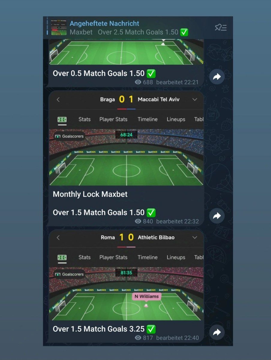 grizzlybetslive's tweet image. Book your VIP membership now:

patreon.com/grizzlybets/me…

The VIP is currently running incredibly and everyone is more than happy 🧡 today again won 9 of the last 10 tips 💸

Last freetips 7/7 🔥 Last VIP tips 36/45 💸 80% winrate 🥳