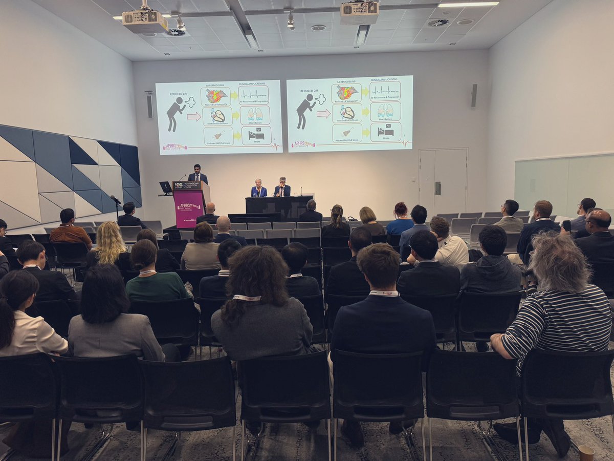 APHRS2024 (@aphrs2024) on Twitter photo <a href="/JonathanAriya/">Jonathan Ariyaratnam</a> discussing the association and mechanisms of cardiorespiratory fitness and AF in the Physical Activity and Endurance Athletes and AF session. #APHRS2024 <a href="/JonathanAriya/">Jonathan Ariyaratnam</a> discussing the association and mechanisms of cardiorespiratory fitness and AF in the Physical Activity and Endurance Athletes and AF session. #APHRS2024