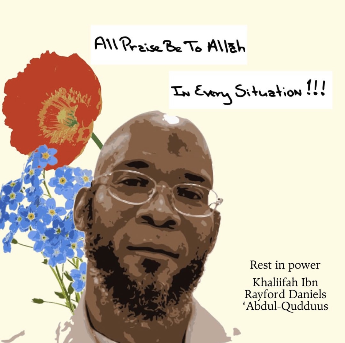 sourpatchsapphx's tweet photo. Remember Khaliifah’s name. Say it. Repeat it. Let it change you for the better, too.
Khaliifah ibn Rayford Daniels ‘Abdul-Qudduus. Marcellus Williams.
Rest in Power, my friend.
📸IG:liberationistaction
#MarcellusWilliams #SaveMarcellus #FreeKhaliifah #noMOexecutions 17/17 https://t.co/WLdETxjIE5