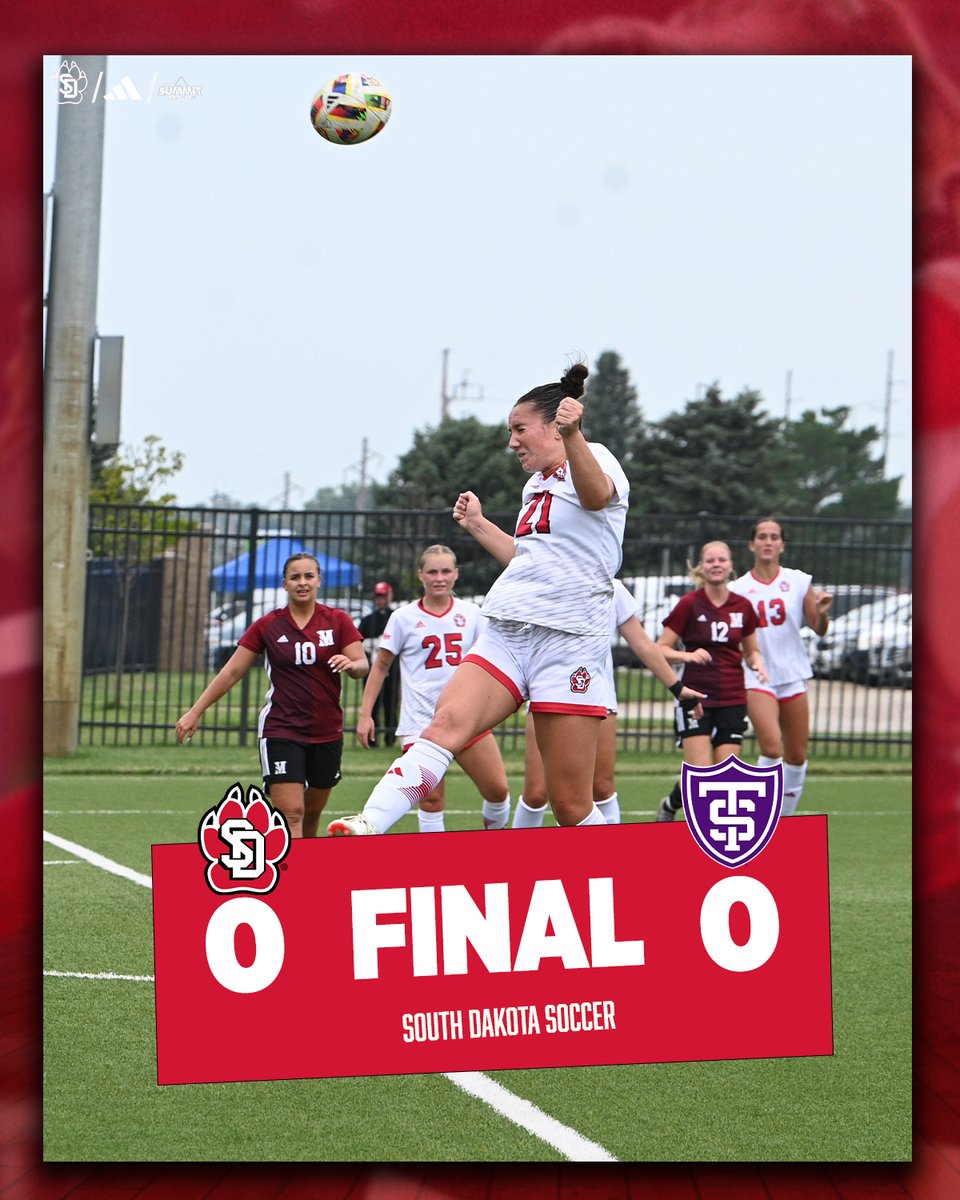 SDCoyotesSoccer's tweet photo. Started Summit League play with a draw.

#GoYotes x #WeAreSouthDakota https://t.co/um0mmUxmiq