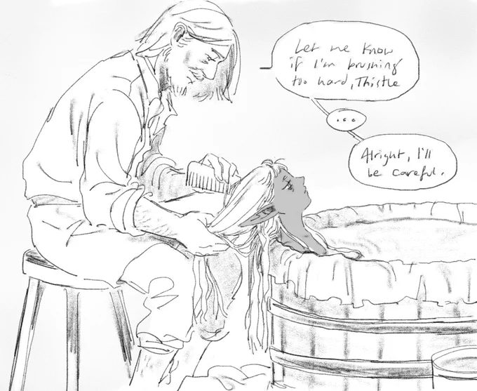 sometimes, yaad wonders how he became his grandfather's brother's keeper. 