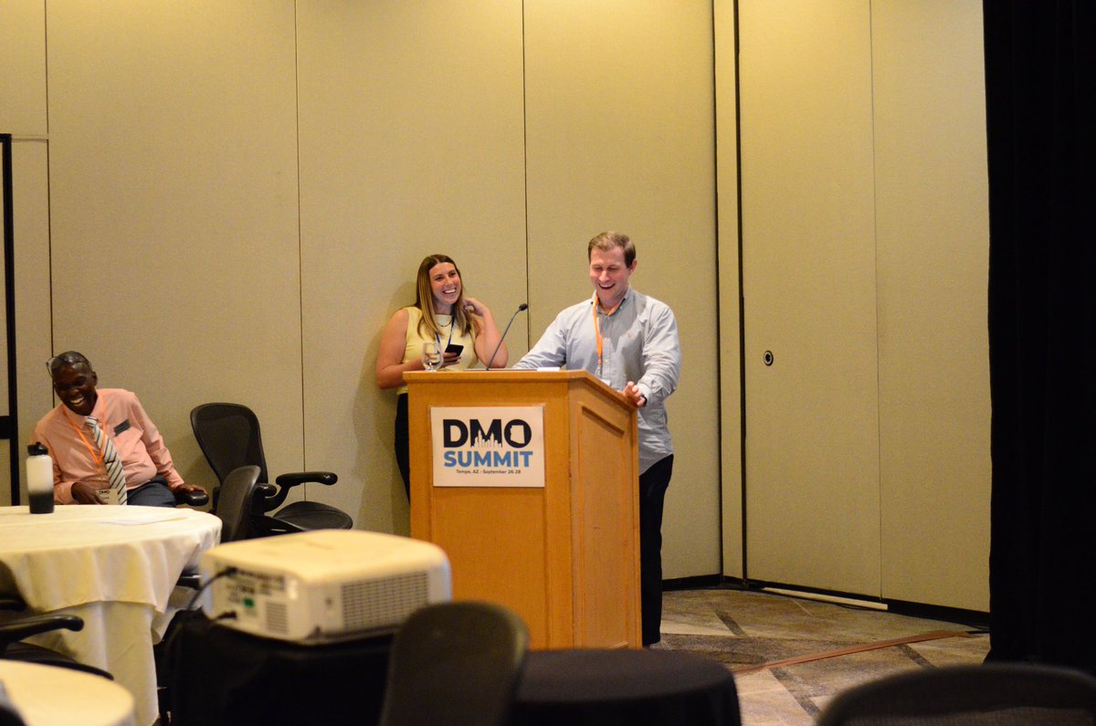 NationalDMO's tweet photo. Teaming up with our friends from the Best Practices Institute of @TheDemocrats to train local electeds from across the country! #DMOSummit https://t.co/J9Y2h02LuC