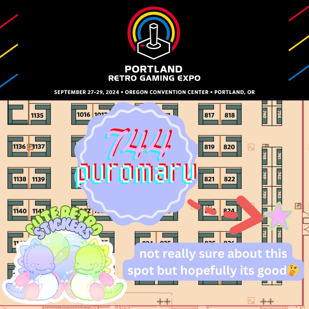 Puromarudoodles's tweet image. Last minute con announcement but I'll be in Portland for this weekend!