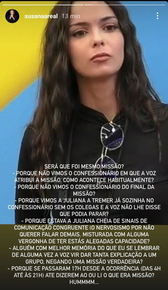 not eu a concordar com a susana areal #sstvi