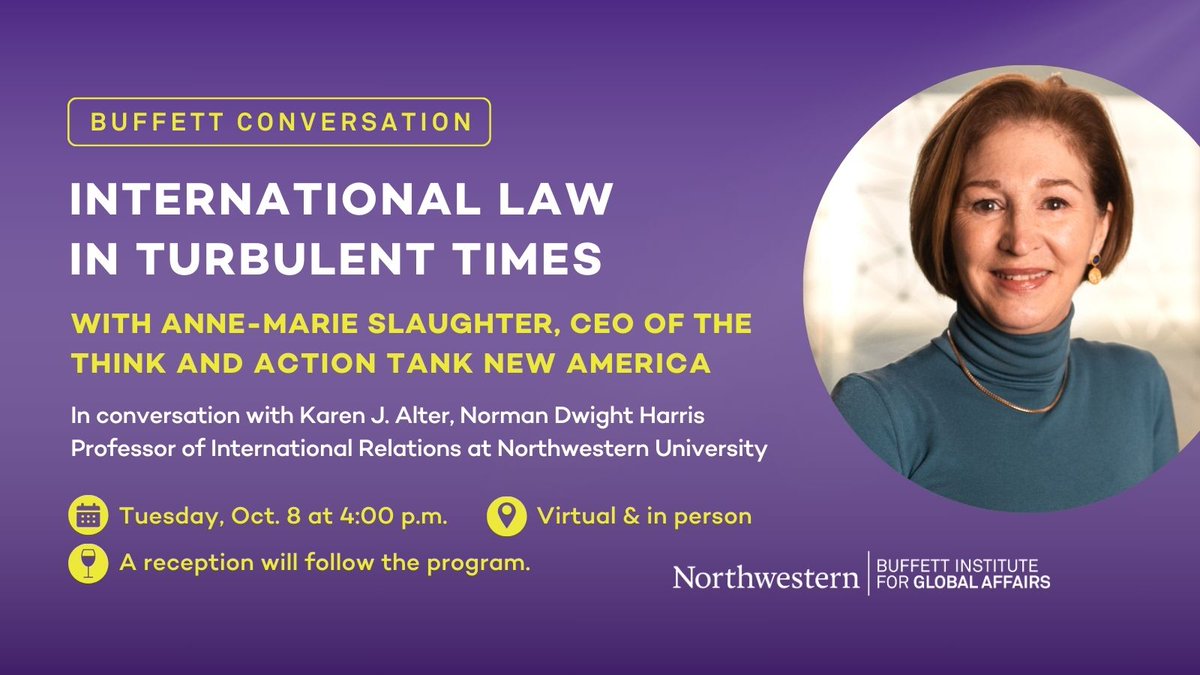 Roberta Buffett Institute for Global Affairs tweet media