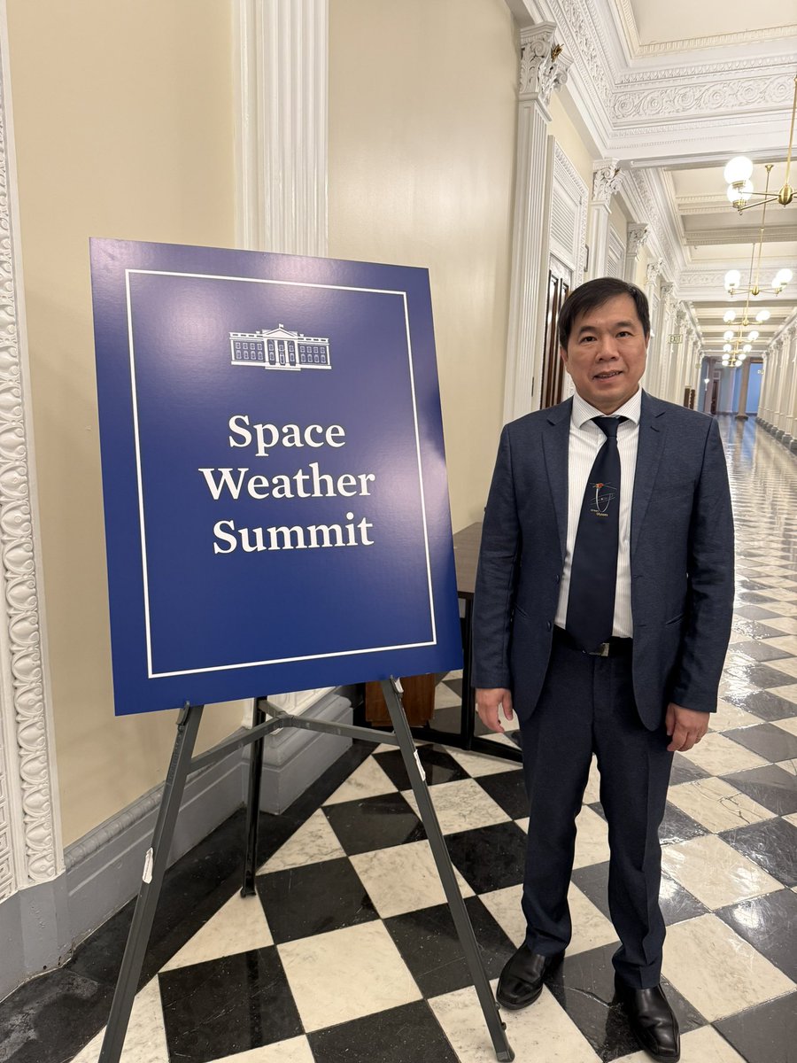 mrgho06's tweet photo. Space Weather Summit @WhiteHouse https://t.co/zQLSrAXjQc