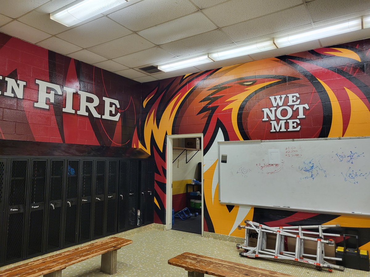 DrSmithFCAHS's tweet photo. When the new volleyball uniforms come in and the wall wraps go up, my little school spirit heart starts to flutter! #StudentsFirstAndForemost @NorthgateProud @DrNancyBowman
@catoncurriculum
@Jeff_Evancho https://t.co/albYj0VlrW
