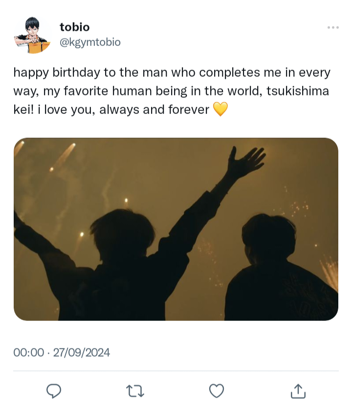 tkkgeist's tweet image. happy #tkkg friday ! it's tsukishima's day !