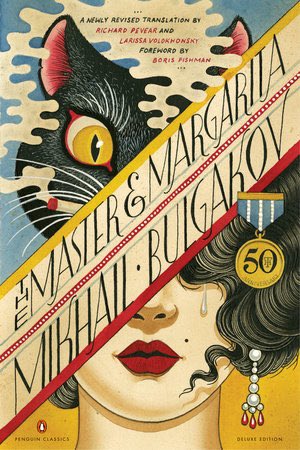 helencftroy's tweet photo. will never not recommend this book… a witty satire of life in 30s soviet union. a big black evil cat. witches. satan in moscow. heads falling right and left. a dark comedy but also a touching love story. a perfect october pick… just saying… truly Just Saying… https://t.co/MMtmEhiPYH