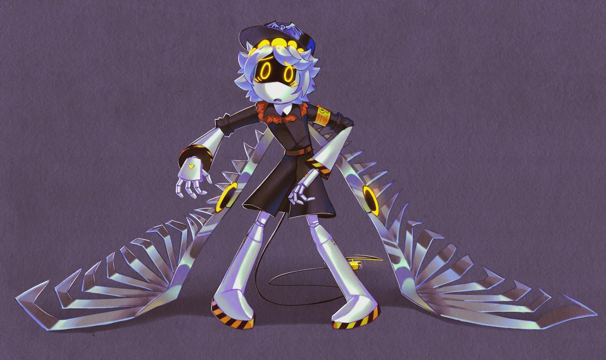BlackTeaArts's tweet photo. I like how the wings came out 

#murderdrones #murdedronesfanart #murdedronesN https://t.co/N04celUTbX