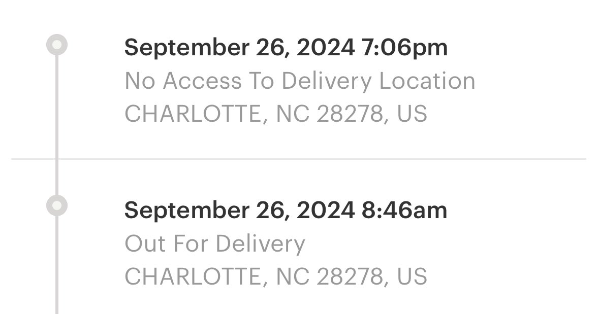 jasonwheatley's tweet photo. @USPSHelp @USPS “No access?” That’s weird, since the carrier didn’t have any issues delivering the rest of my mail to my mailbox…I watched it happen from my window. Let’s call it what it is…“didn’t want to get out of the car in the rain to take a box 20 feet to the front door.” https://t.co/cbCRpYRdF5