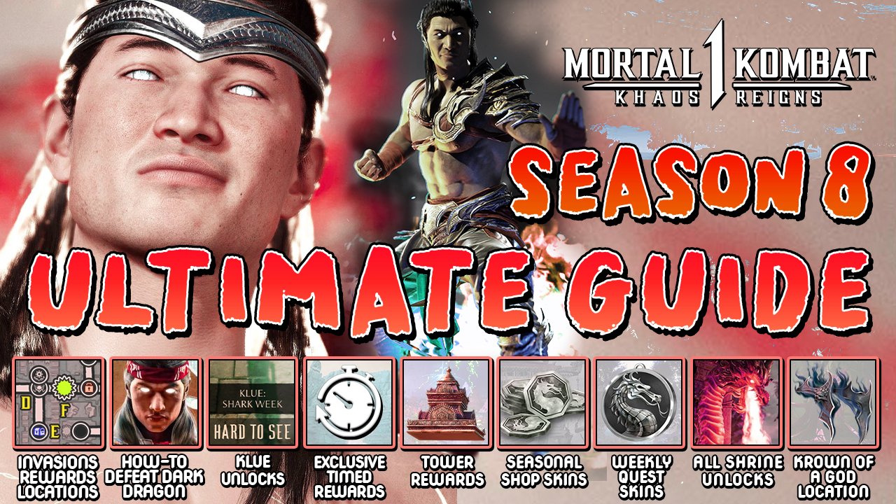 Kombat Cup on X: &ldquo;The MK1 ULTIMATE Season 8 Guide!!! All the Skins 