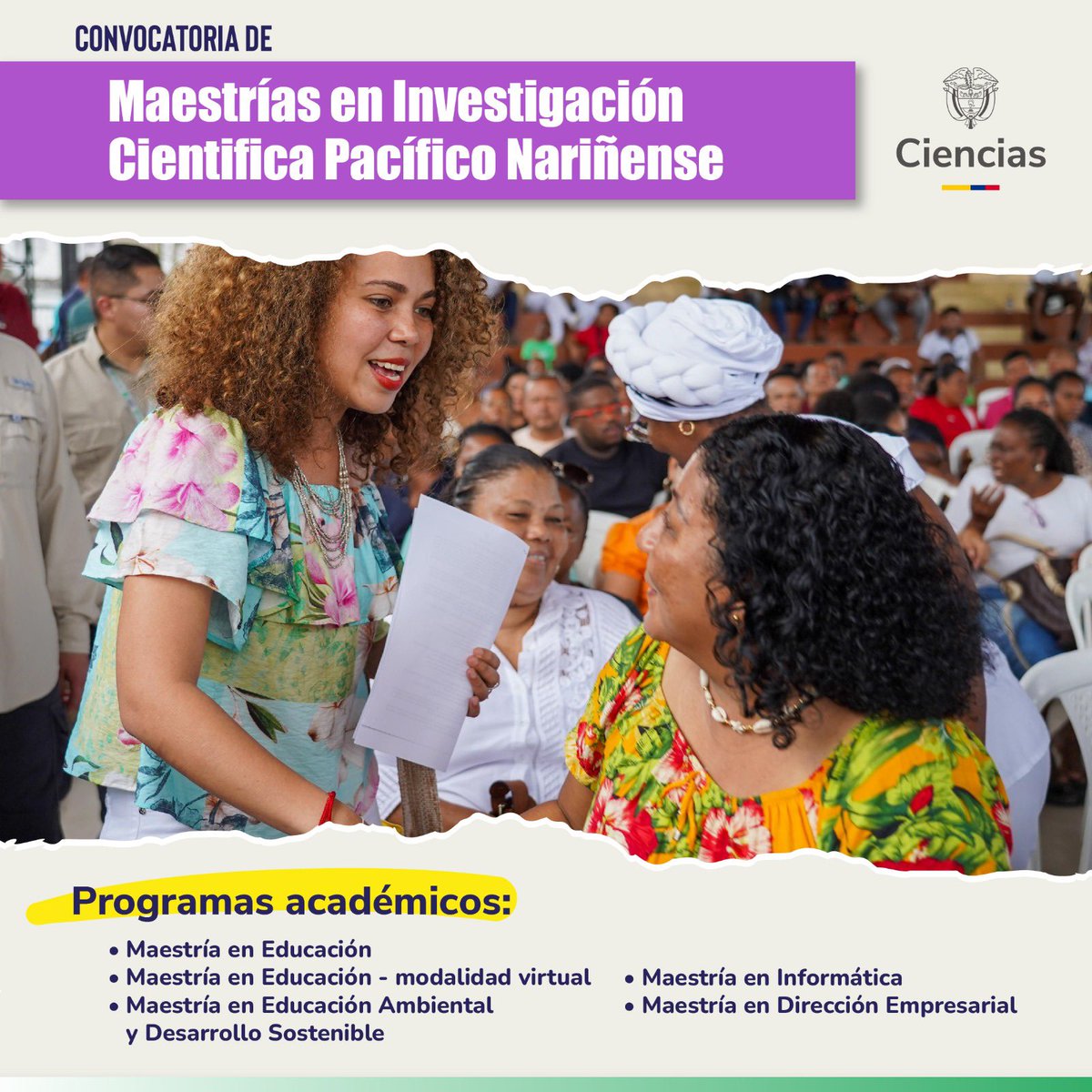 MinCiencias Colombia tweet media