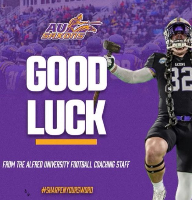 Alex Martinez (@alexmartine__) on Twitter photo Thank you <a href="/MaccusD/">Maccus Dinsmore</a> and <a href="/AUSaxonFootball/">Alfred U Football</a> for the good luck. Excited to come watch a game later this October. Thank you <a href="/MaccusD/">Maccus Dinsmore</a> and <a href="/AUSaxonFootball/">Alfred U Football</a> for the good luck. Excited to come watch a game later this October.