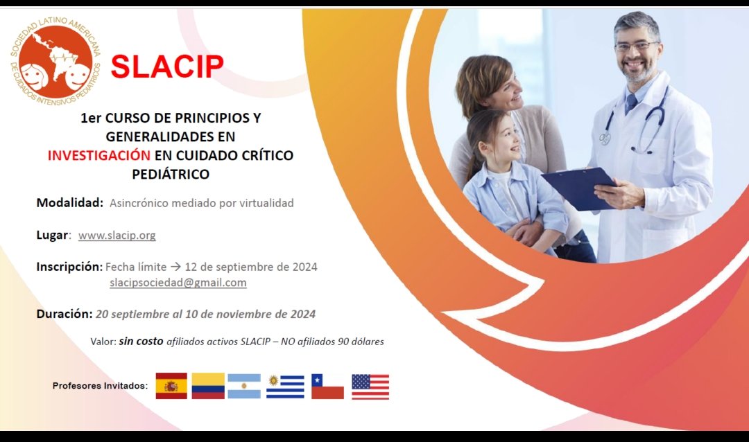 SLACIP (@slacip17) on Twitter photo Hemos arrancado el primer curso de investigación en #PedsICU gracias por inscribirte, + de 200 participantes, esperamos que su experiencia en el aulavirtual.slacip.com sea excelente <a href="/NilsCasson/">Nils</a> <a href="/jfersar/">Jaime Fernández-Sarmiento</a> <a href="/towers1968/">Towers1968</a> <a href="/Paucaporal/">Paula Caporal, MD, MPH (she/her)</a> <a href="/rjabornisky/">Roberto Jabornisky</a> <a href="/nelsonSpinto/">L. Nelson Sanchez-Pinto, MD, MBI</a> Hemos arrancado el primer curso de investigación en #PedsICU gracias por inscribirte, + de 200 participantes, esperamos que su experiencia en el aulavirtual.slacip.com sea excelente <a href="/NilsCasson/">Nils</a> <a href="/jfersar/">Jaime Fernández-Sarmiento</a> <a href="/towers1968/">Towers1968</a> <a href="/Paucaporal/">Paula Caporal, MD, MPH (she/her)</a> <a href="/rjabornisky/">Roberto Jabornisky</a> <a href="/nelsonSpinto/">L. Nelson Sanchez-Pinto, MD, MBI</a>