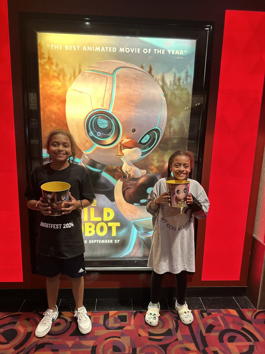 “The Wild Robot” Best. Movie. Of. The. Year. Better than “Inside Out 2” and “Dead &amp; Wolverine” COMBINED!!! #wildrobot