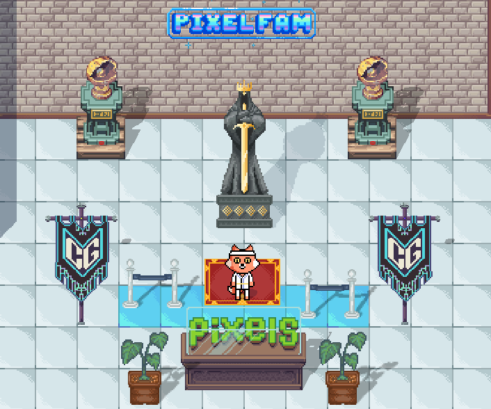 docborjie's tweet image. I’m still blown away by this masterpiece! I swear every new approved UGC just gets better. 

Pixel Picks EP. 2: &quot;Ancient King&quot; by @jinonros Thank you, bords, for this incredible creation.

#teamcg #pixelsugc #foxfam