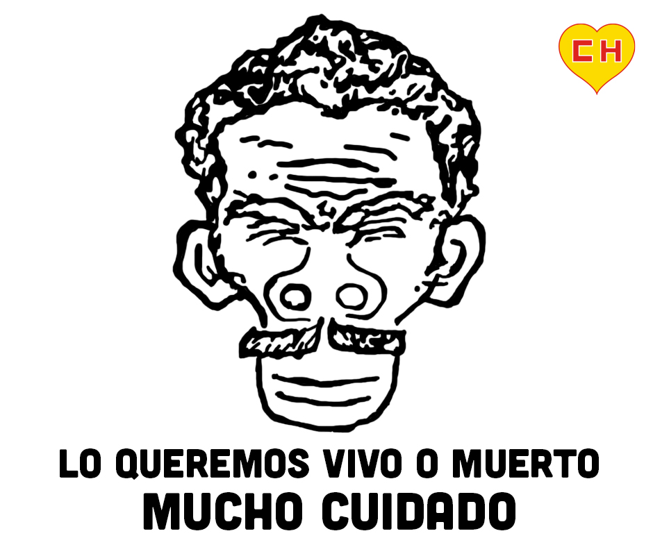 ChapulinRGB's tweet photo. ¡El temido Rascabuches anda suelto! 😱 ¿Tienes pistas? 🧐 ¡Llama al Chapulín Colorado antes de que sea demasiado tarde! ❤️💛❤️

#ChapulínColorado #Rascabuches #Pistolero #Letrero #Arte #Dibujo https://t.co/trJ9sxIM8G