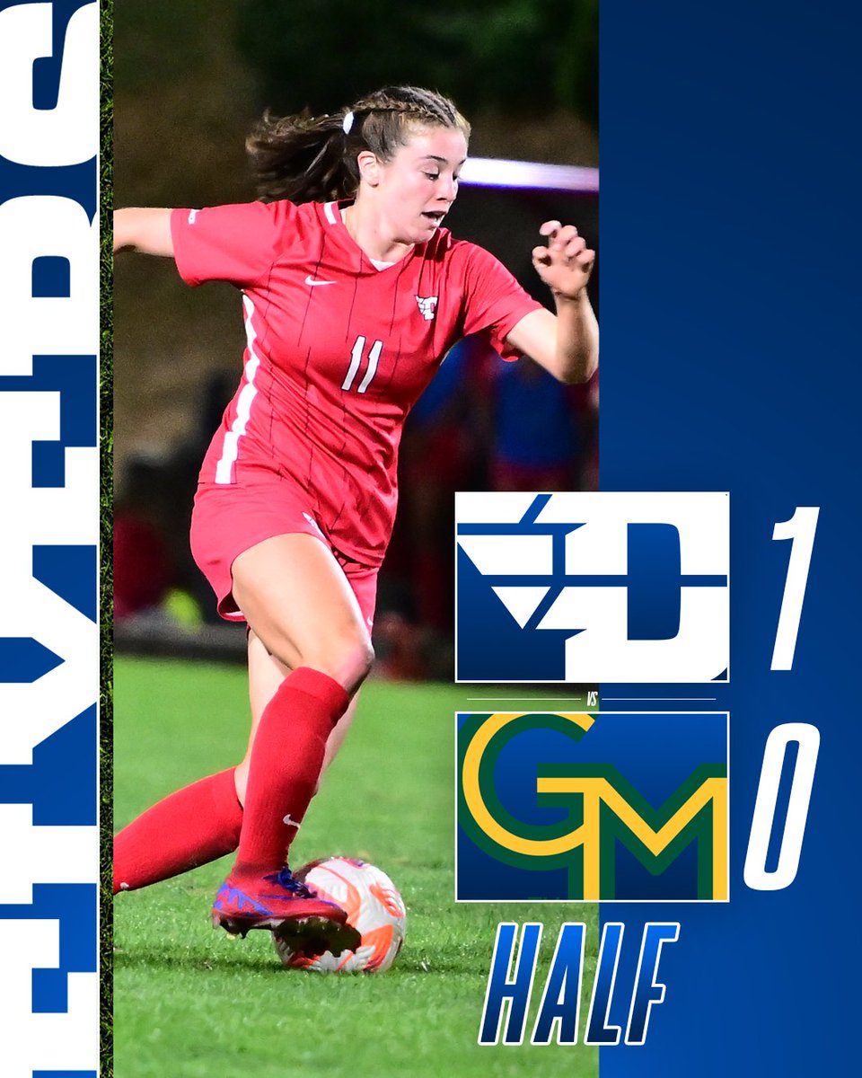 DaytonWSoccer's tweet photo. With her sixth goal of the season, freshman Liv Grenda gives Dayton the 1-0 lead at George Mason after 45 minutes of action.

#UDWSOC // #GoFlyers https://t.co/7sUy0FWlao