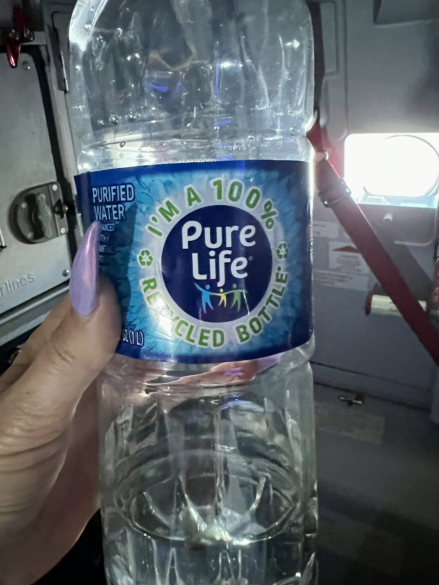 Hi <a href="/AmericanAir/">americanair</a> I know you can do better, this is possibly the most poisonous water you can serve your customers!!! (arsenic, cadmium, lead and mercury to name a few naughty ingredients) 

After taste is like I licked a penny or a nickel 🤢