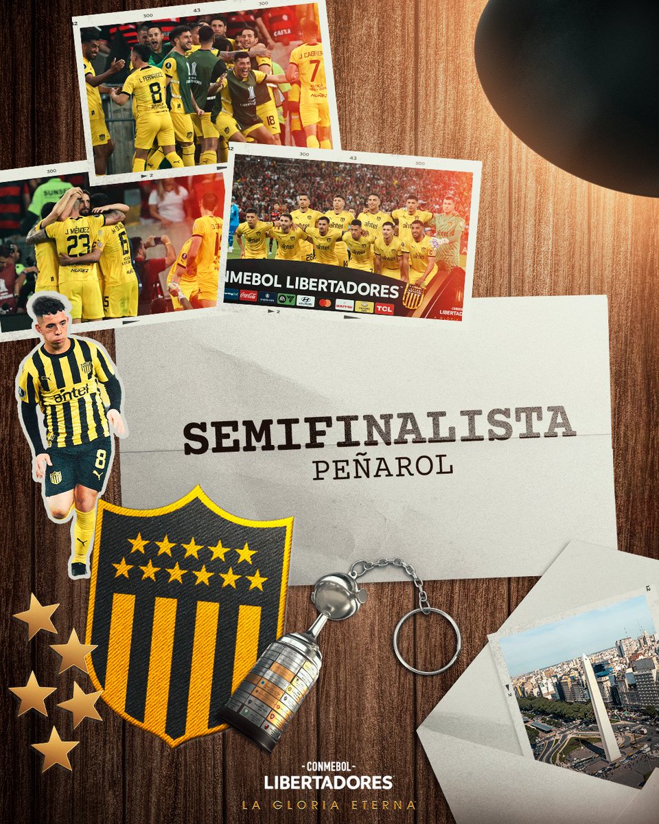 💛🖤🇺🇾 ¡Oh Peñarooool....!

🔝🔥 <a href="/OficialCAP/">PEÑAROL</a> eliminó a #Flamengo y se clasificó a las semifinales de la CONMEBOL #Libertadores. 

🔜 ¡Se viene <a href="/Botafogo/">Botafogo F.R.</a>!

#GloriaEterna