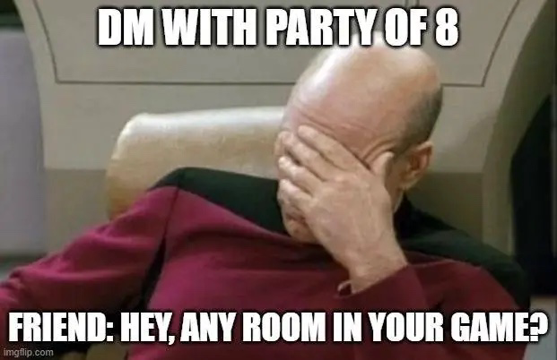 BecomingDm's tweet photo. In our latest episode we’re joined by guest host Robert Spann to talk about running games for large groups! You can find becomingDM on your favorite podcast app or listen here: https://t.co/oibEbuEr0Q https://t.co/Hpq8uaWk1D