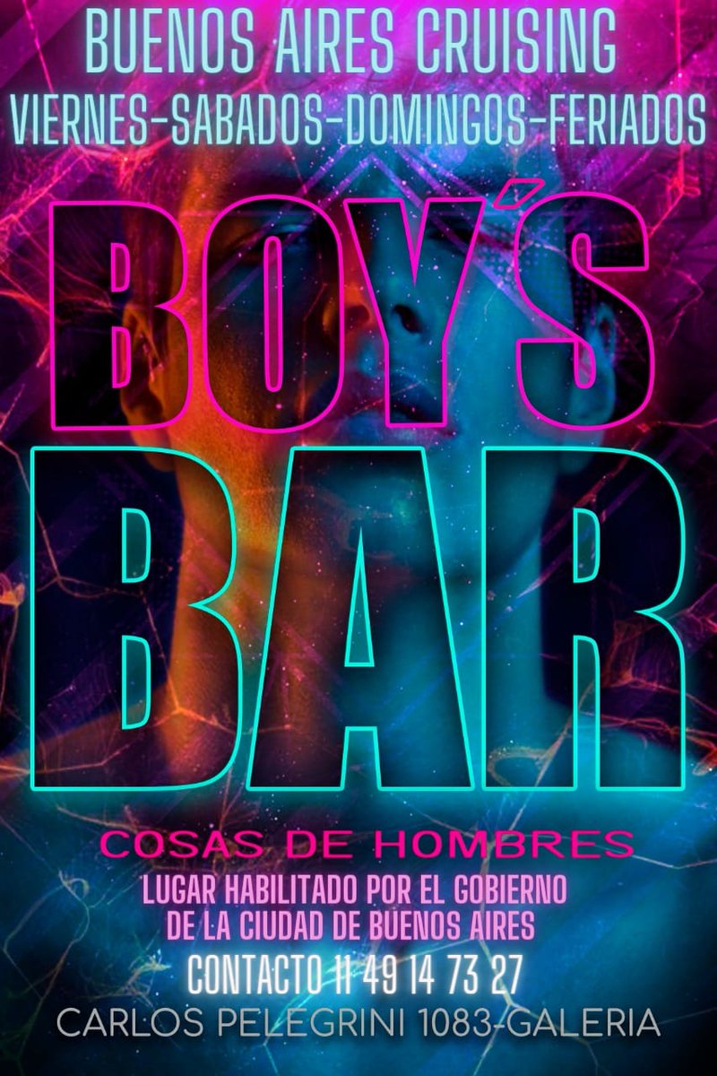 Losfiesterosboy's tweet photo. BOYSBAR 🔥
➡️Viernes 22 a 04am
 Sabados 22 a 5 Domingos y feriados 19 a 1
➡️CARLOS PELLEGRINI 1083 GALERIA
➡️LOSFIESTEROSBOYS
➡️https://t.co/ZMX0EJZg95 
➡️info 1149147327
➡️Buenos Aires Argentina https://t.co/JUYKnnggqD