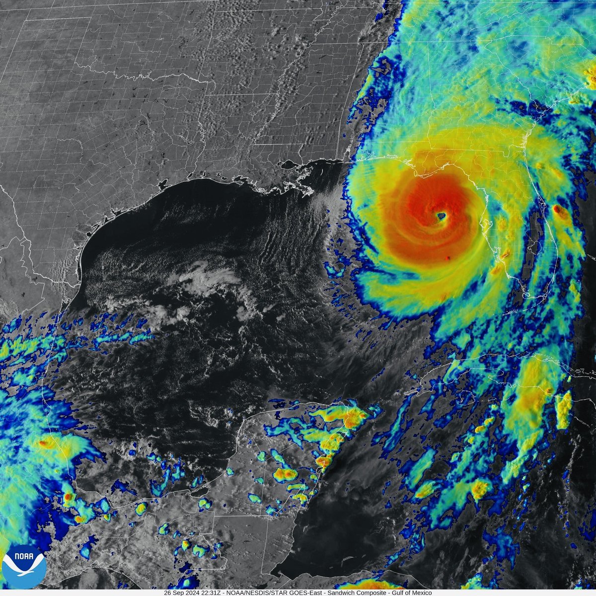 ChubbyNets's tweet photo. Hurricane Helene is not joke. https://t.co/6KXijb27M7