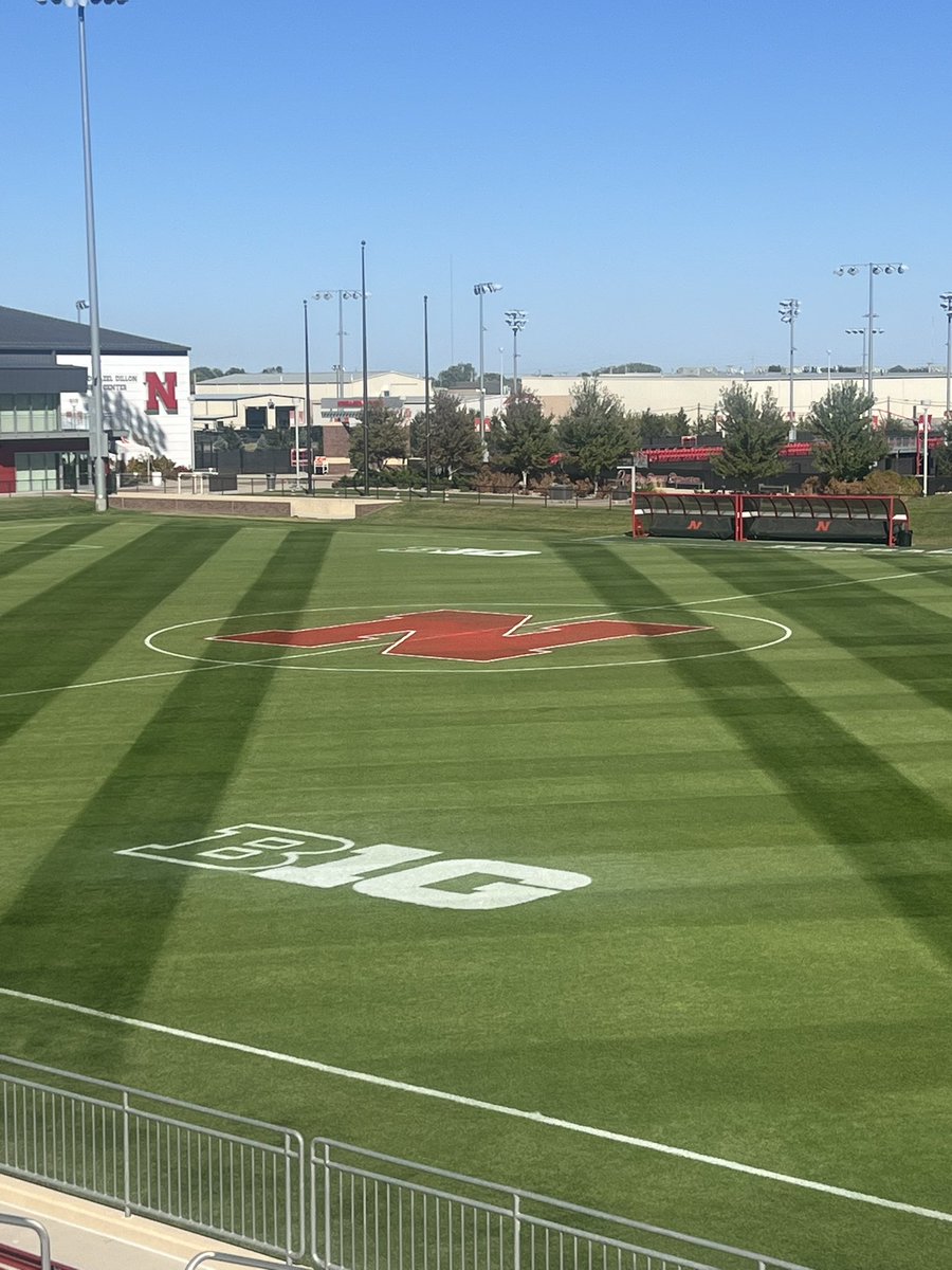 Nebraska Turf (@huskersturf) on Twitter photo Back at it tonight for the <a href="/HuskerSoccer/">Nebraska Soccer</a> conference home opener vs. Illinois! Had a nice 3 week break to give the field some needed rest. Major props to the crew <a href="/DavidBerger51/">David Berger</a> <a href="/ScoutAllen4/">Scout Allen</a> <a href="/ryan_knipping/">Ryan Knipping</a> <a href="/dinslage_riley/">Riley Dinslage</a> <a href="/ABarney120/">Aaron Barnhouse</a> for getting it dialed in! #GBR #Huskers ⚽️🌽 Back at it tonight for the <a href="/HuskerSoccer/">Nebraska Soccer</a> conference home opener vs. Illinois! Had a nice 3 week break to give the field some needed rest. Major props to the crew <a href="/DavidBerger51/">David Berger</a> <a href="/ScoutAllen4/">Scout Allen</a> <a href="/ryan_knipping/">Ryan Knipping</a> <a href="/dinslage_riley/">Riley Dinslage</a> <a href="/ABarney120/">Aaron Barnhouse</a> for getting it dialed in! #GBR #Huskers ⚽️🌽