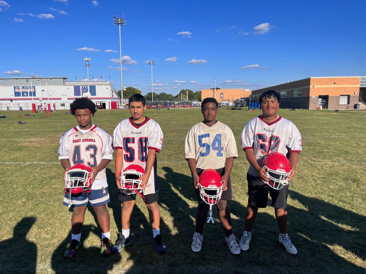These were the four that represented us today in our victory over Bartlett! Whole team played hard!