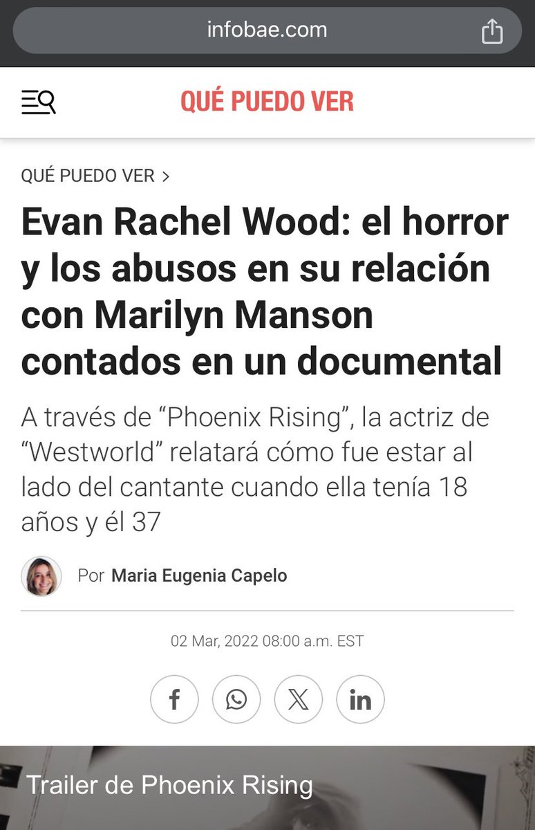 crooknuke's tweet photo. Oe @Vivoxelrock a uds les llega al pincho trabajar con violadores y agresores violentos como Marilyn Manson, no? https://t.co/GskC3Zn4l0