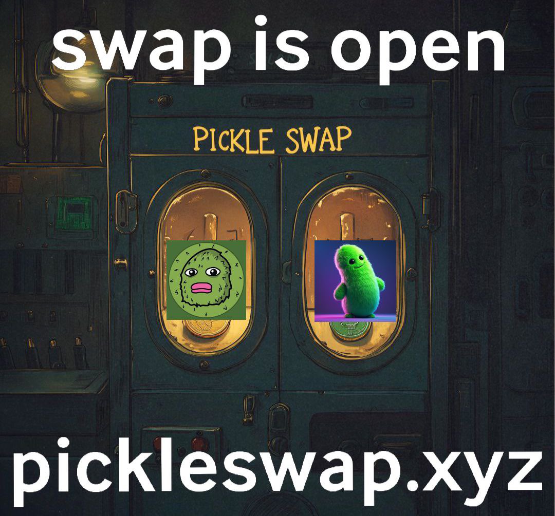 It’s live come join us in the TG for questions! 

t.me/picklefpportal