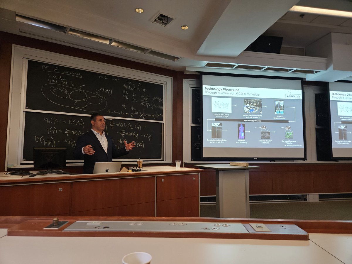 ProfZhaoMIT's tweet image. Upon the request of my students and colleagues, we have @veiseho @RiceUniversity giving a fascinating #SMSD talk @MIT on bioengineering cell-based theraputics.