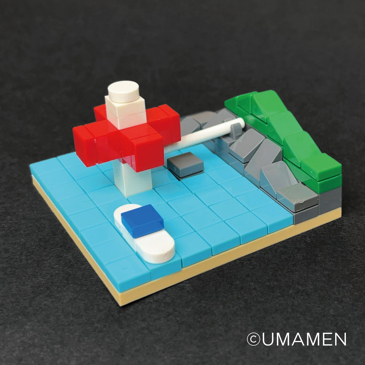udon01410141's tweet photo. レゴで足摺海底館を作りました☺️
#legomicroscale https://t.co/W7GL1jwTxj