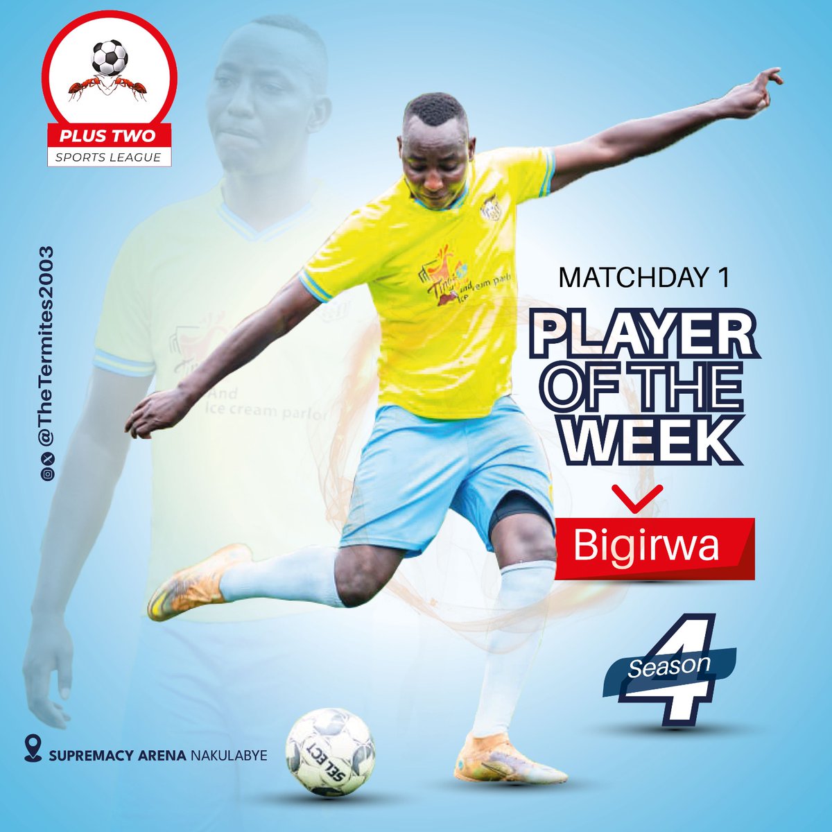 The best teamwork comes from men who are working independently toward one goal in unison, and here is the Team as per MatchDay 1 Season 4 <a href="/TheTermites2003/">Plus Two Sports League</a> alongside Player of the Week 💫