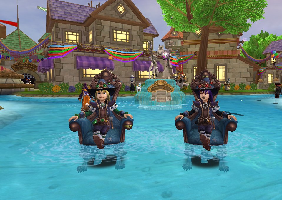 Soggy chair people unite! <a href="/Wizard101/">Wizard101</a> #MadAnimancersBundle