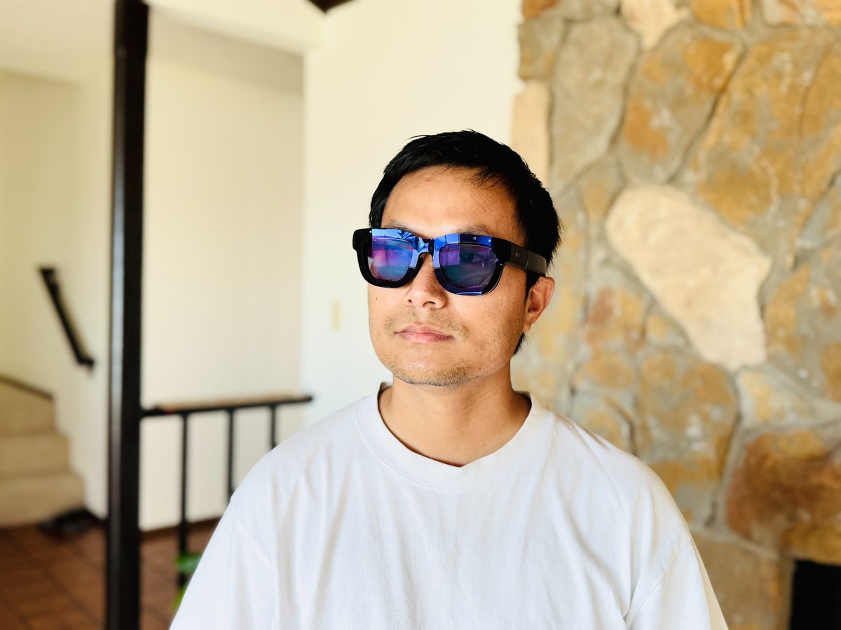 ptamzz's tweet photo. Meta Orion AR Glasses prototype – yet another milestone in bridging "the chasm" between how technology works vs how humans functions.
#Orion #ARglasses #meta #Connect24 https://t.co/x1TkcZhnYf