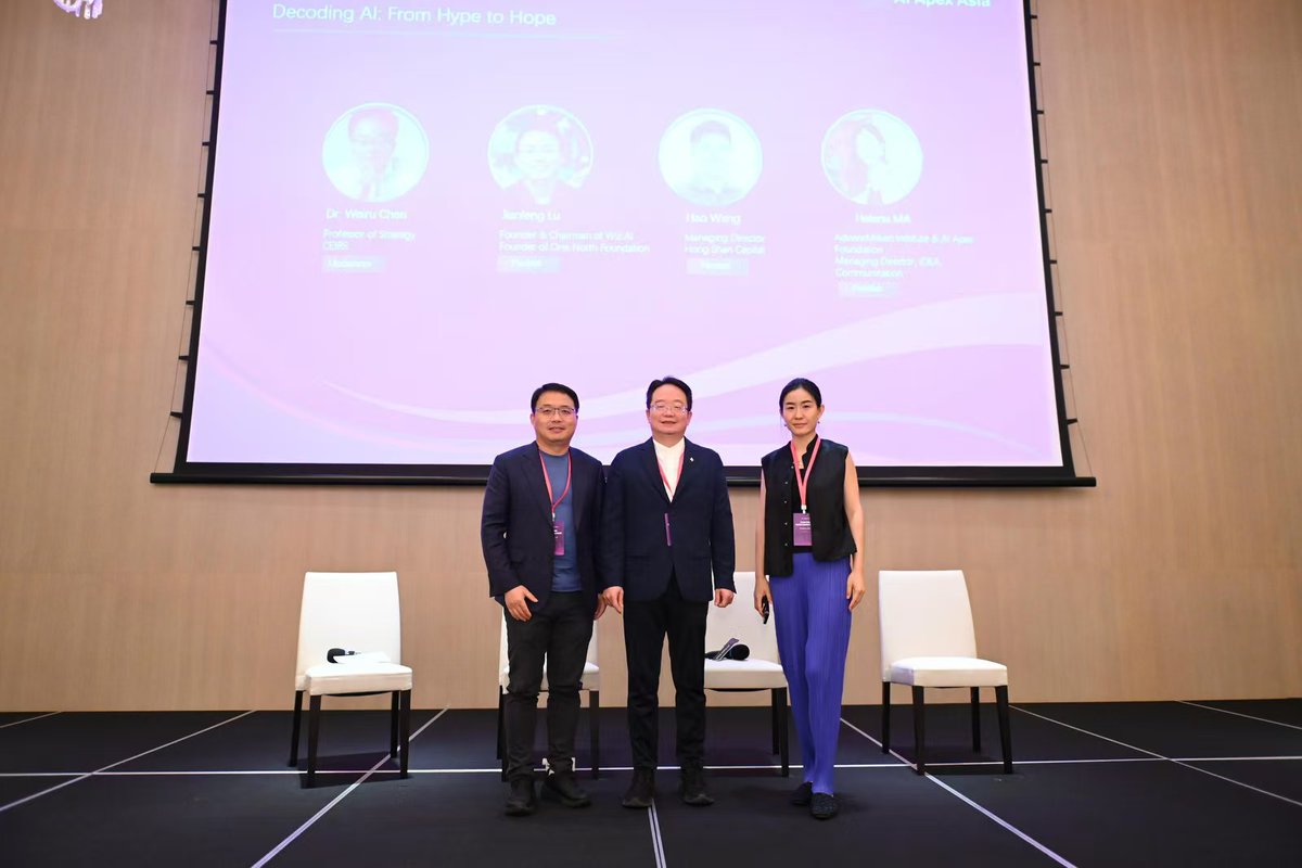 AIApexAsia's tweet photo. 🚀 Navigating the AI Investment Landscape: Balancing Hype and Hope

The recent AI Apex Asia Capital Connect Forum brought together industry leaders to discuss the future of AI investments. With global AI spending projected to hit $200 billion by 2025, distinguishing between hype and sustainable opportunities is more crucial than ever.

Key insights from the "Decoding AI: From Hype to Hope" panel:

1️⃣ Real-world applications are key
Jianfeng Lu, Founder & Chairman of https://t.co/Daoa325Z8G: "The first priority should be the user scenario and customer use case. Next founders need to figure out What kind of data they can accumulate to build effective AI models?"

2️⃣ Regulatory frameworks foster maturity
Helena Ma, Advisor at @MilkenInstitute & AI Apex Foundation: "Stringent regulatory frameworks can foster a more mature and secure AI ecosystem."

3️⃣ Focus on capabilities, not categories
Jianfeng Lu: "For application builders, the focus is on capabilities – analytical, generative, or action-oriented – rather than the distinction between AGI and specialized AI."

4️⃣ AI transformation is complex
Jianfeng Lu: "AI transformation is far more complex than previous digitalization efforts. It encompasses technology, data governance, and continuous model training."

5️⃣ Balancing optimism with realism
Xinhua Liu @joshliusg, Venture Partner of Gaorong Capital: "While there is considerable hope surrounding the transformative potential of AI across various sectors, there are also valid concerns about overhyped expectations and the associated risks. Balancing these perspectives is crucial for informed discussions about the future of artificial intelligence."

6️⃣ Identifying genuine AI opportunities
Hao Wang, Managing Director at Hong Shan Capital: "In the current AI investment landscape, it's crucial to differentiate between companies genuinely leveraging AI to solve real problems and those simply riding the hype wave. Look for startups with a clear value proposition and a deep understanding of both AI technology and their target industry."

7️⃣ Long-term value creation
Dr. Weiru Chen, Professor of Strategy at @CEIBS, outlined three milestones for AI's future:
- Enhancing human productivity
- Catalyzing new, high-growth business lines
- Generating unprecedented value through disruptive innovations

The path forward: by focusing on practical applications, long-term value, and ethical considerations – while remaining cognizant of potential pitfalls – investors and innovators can navigate the complex AI landscape more effectively.

What's your perspective on identifying genuine AI opportunities amidst the hype? Share your thoughts below! 👇

Jianfeng Lu | Helena Ma | Xinhua Liu | Hao Wang | 
Dr. Weiru Chen
#AIInvestment #TechTrends #FutureOfAI #InvestmentStrategy