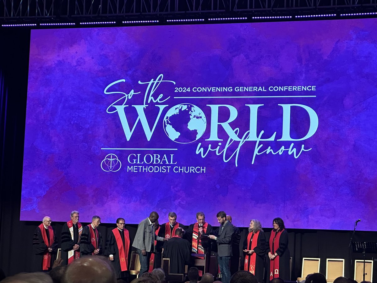 Consecration Service; Bishop John Pena Auta of Nigeria.