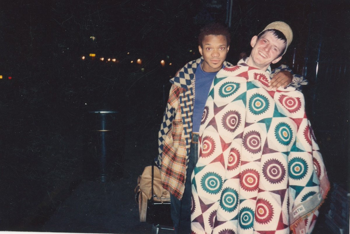peacebisquit's tweet photo. Early '90's in the UK with the amazing Space⭕️🙌🏾🇬🇧🪩🎧 a box-o-vinyl in tow after DJ-ing #QueerNation
"politically incorrect entertainment" https://t.co/ypywE4YhLe