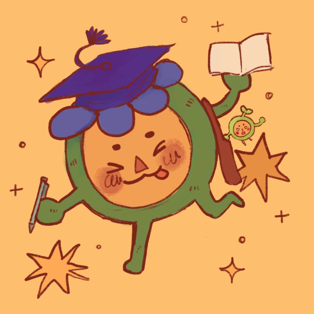 🌱 hi frens!!! ive been on a break from art streams bc…. GUESS WHO GOT INTO GRAD SCHOOL 🌿🫶 I thought it would be fitting to doodle my lil beanie sprout thats been with me on my scholar journey since undergrad!! we out here expanding our brains together 🦋 ✨✨
