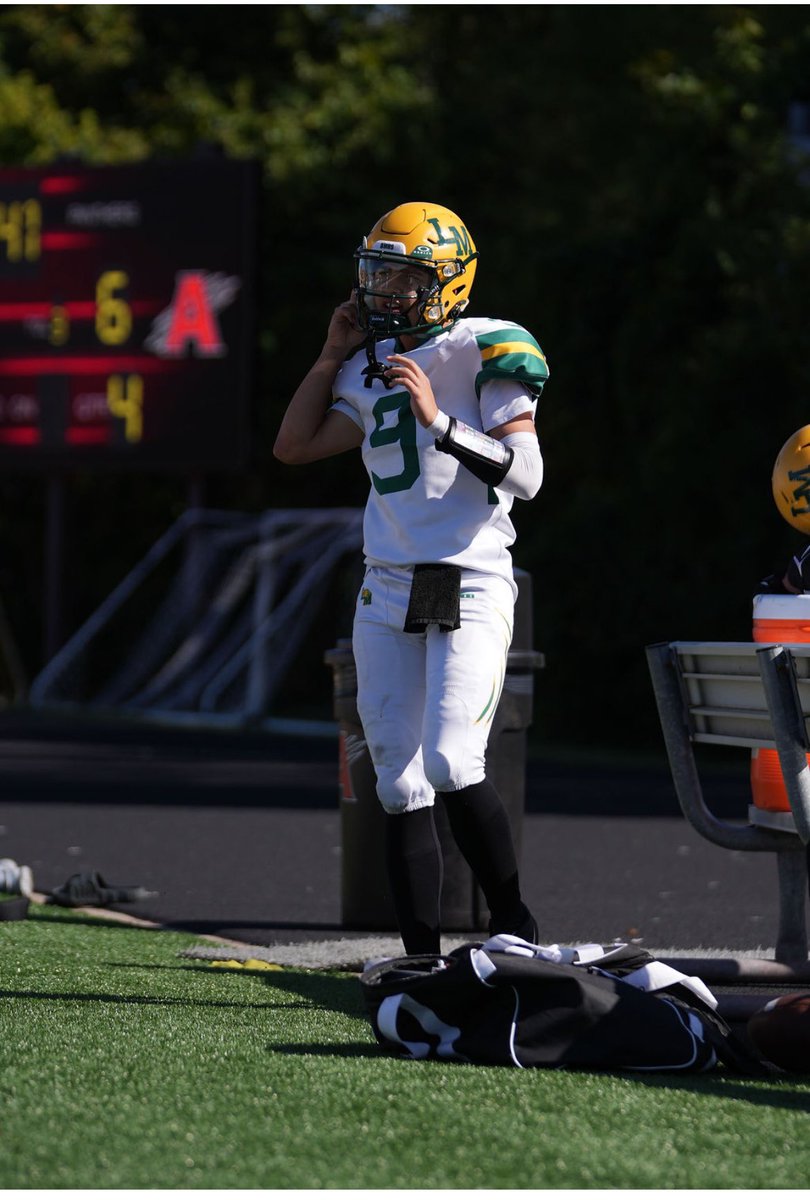 quarterbackmag's tweet photo. QB Brayden Brown, class of 2028, is a 5’10”, 160 lb dual-threat QB and a 4.0 GPA student. He has been a team captain for the past 4 years, including this year. Winning and competing are his top priorities, and his goal is to compete at the highest level possible. Three weeks into his high school career, he’s ready to work as hard as necessary to achieve his goals.  

🎥 HUDL highlights:(https://t.co/5E7LHG5kry)  

@Brayden_Brown_
