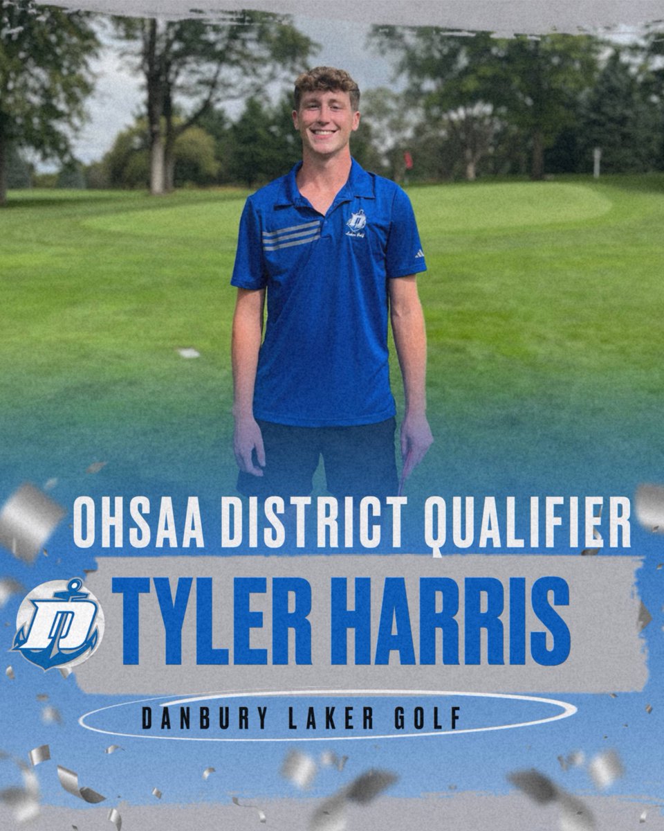 Congratulations to senior Tyler Harris for qualifying for the OHSAA District Championships next Thursday, October 3rd at Stone Ridge Country Club in Bowling Green, OH.  Tyler won a one hole playoff this afternoon to secure his District spot.  Great job Tyler!!!