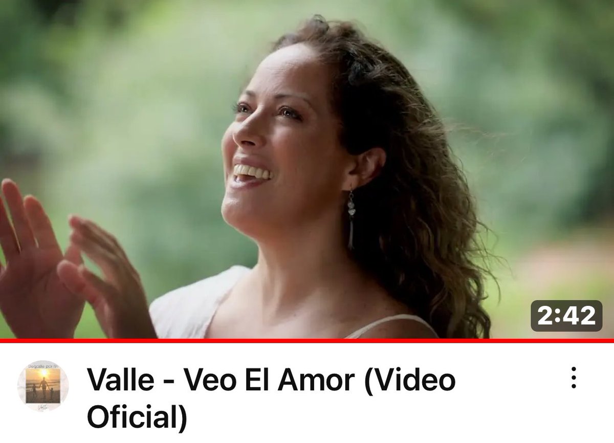 Memo Mendez Guiu (@memomendezguiu) on Twitter photo Valle <a href="/vallecantautora/">Valle Gonzalez Camarena</a> Estreno Hoy!🌟
“Veo el amor”
Tú eres el creador de tu realidad.. a que le pones tu atención?
Al miedo o al Amor?
youtu.be/USZhN4ofyRM?si… Valle <a href="/vallecantautora/">Valle Gonzalez Camarena</a> Estreno Hoy!🌟
“Veo el amor”
Tú eres el creador de tu realidad.. a que le pones tu atención?
Al miedo o al Amor?
youtu.be/USZhN4ofyRM?si…