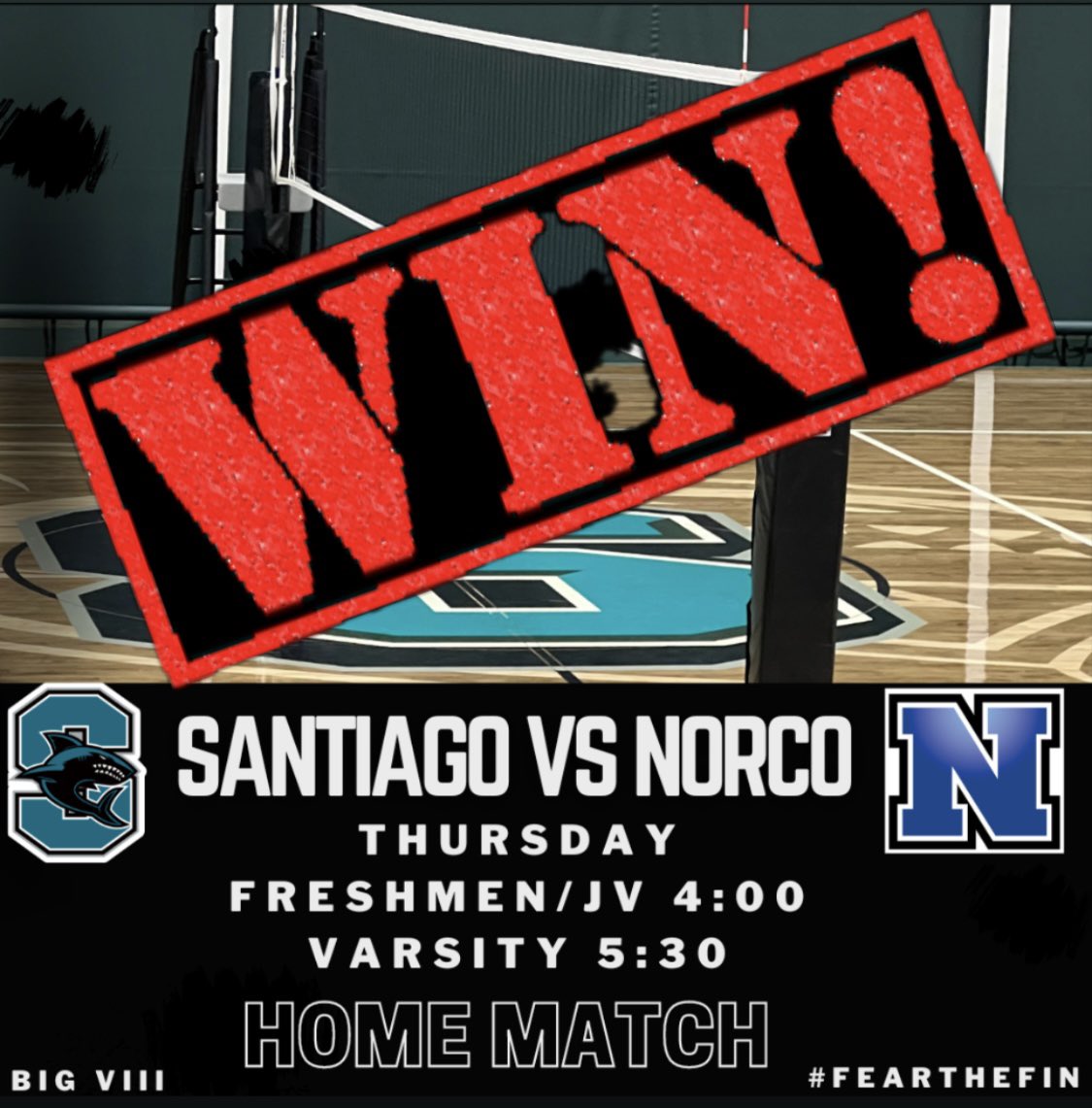 Santiago handles business and now has a 3 match win streak heading into The Freeway Games tournament this weekend.