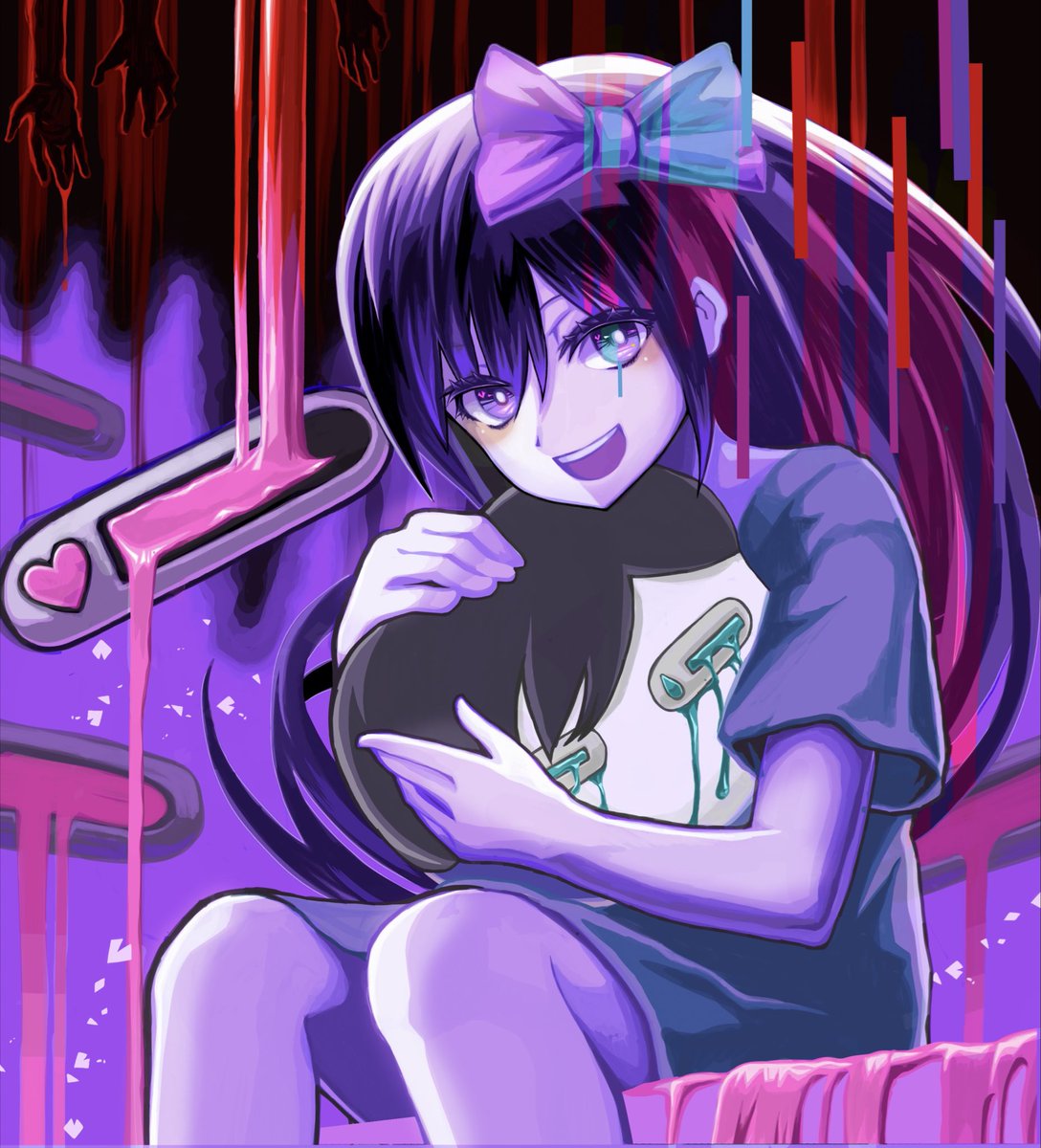 AUBREY(OMORI) 「オーブリーのイラストはもっと軽率に生み出していきたい」|みょうばんのイラスト