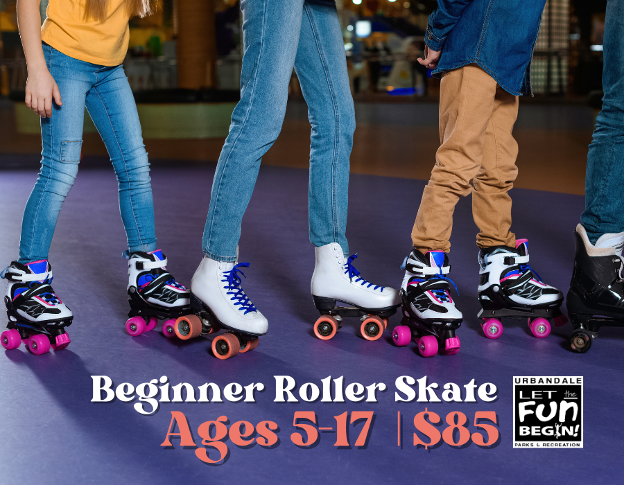 Learn the basics of roller skating! This includes stopping, striding, getting up and bending down. Skate rental and admission included! Register by Saturday, September 28: urbandale.org/1002/Youth-Pro…